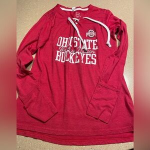 Pro Edge Red Ohio State Sweatshirt